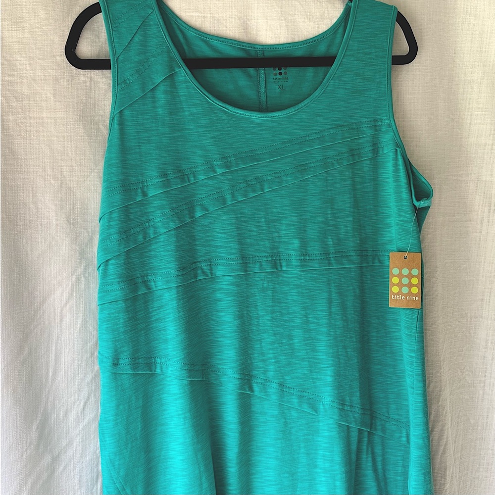 Title Nine athletic tank dress - perfect for sun, pool, and travel